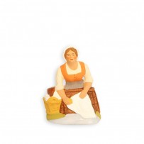 washerwoman figurine