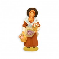 flower seller figurine