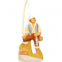 fisherman figurine