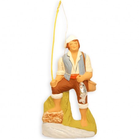 fisherman figurine