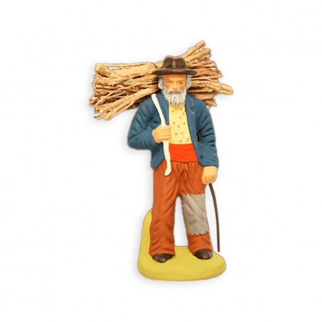 wood bearer santon