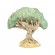 Nativity scene stable decors - Olive tree