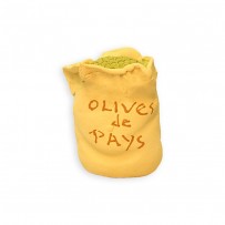 Crèche de noel accessoires - Le sac d'olives