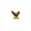 Small animal figurines -  Black hen