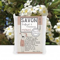 handmade soap scent monoï