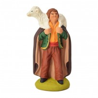 young shepherd figurine