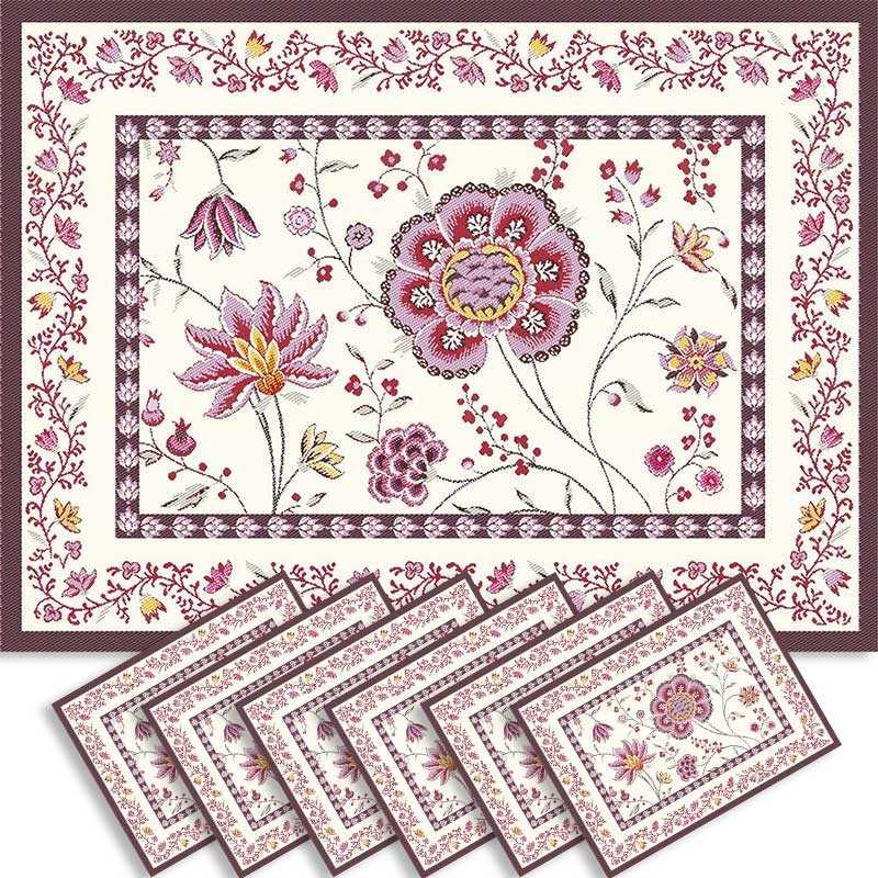 Placemats Jacquard woven Montespan (x6)