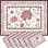 Placemats Jacquard woven Montespan lilac