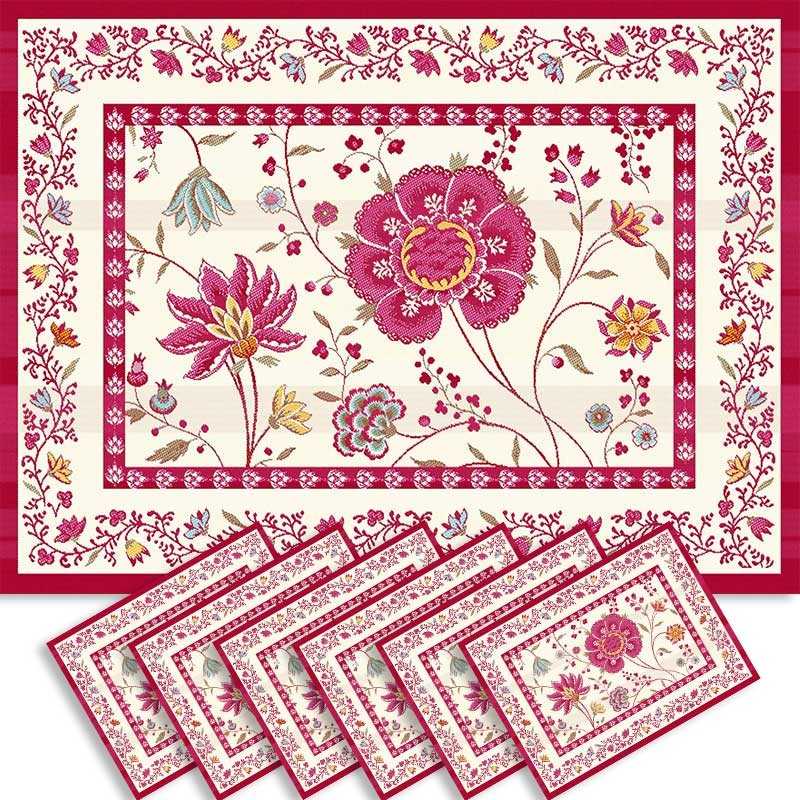 Set de table tissé Jacquard Montespan (x6)