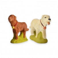 dog nativity set