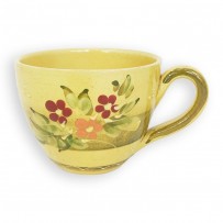 Ceramic cup with Cavaillon decor