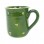 personalised mugs - green color