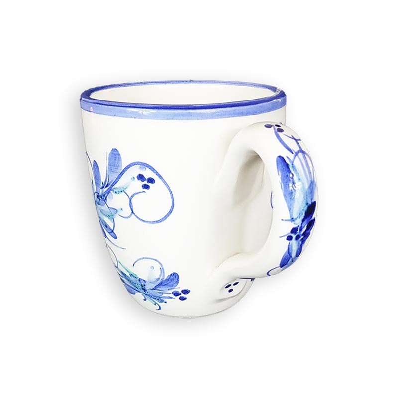 Mug à café évasé - Décor Porquerolles