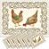Placemat Jacquard woven Chanteclair (x6)