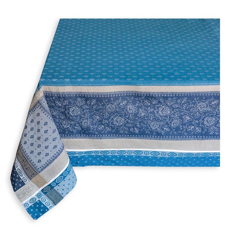 Woven cotton tablecloth Massilia by Marat d'Avignon®