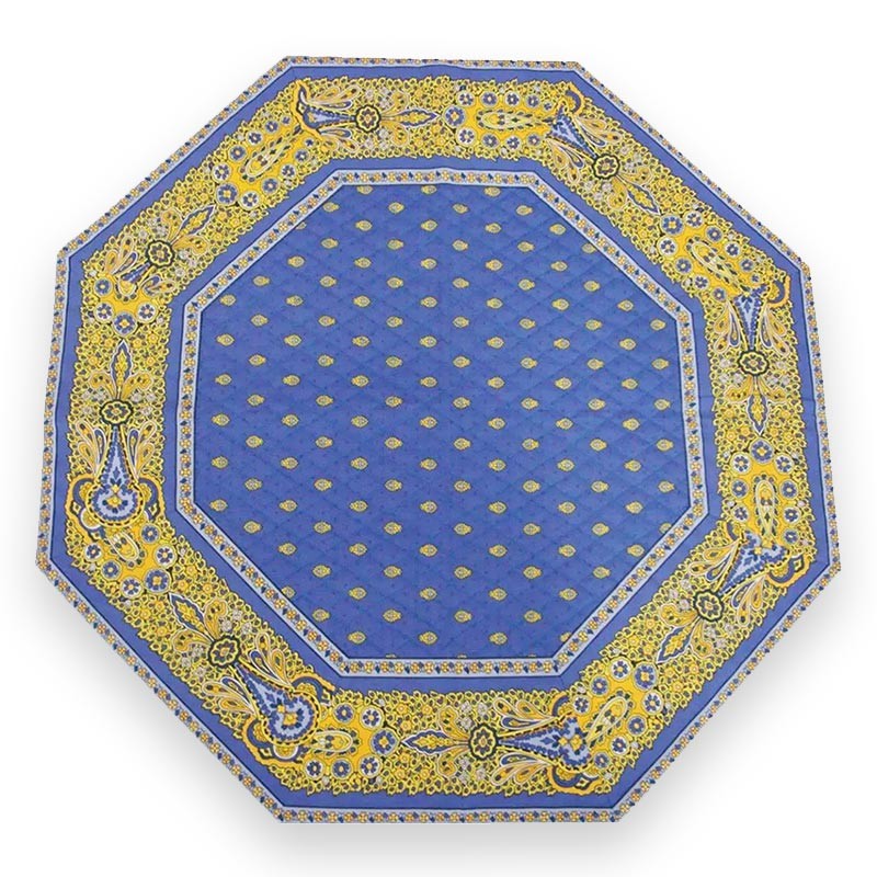 Tapis de table octogonal Bastide matelassé
