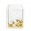 bright table runner white color sunflower pattern