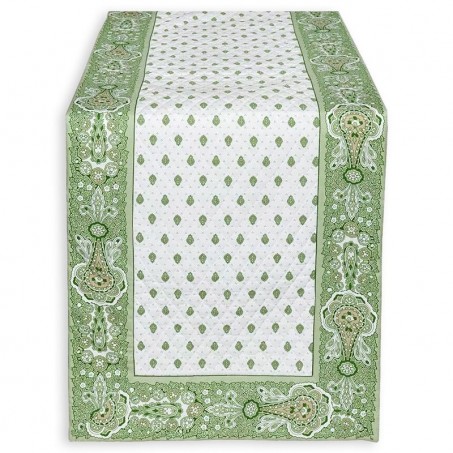 green table runner by Marat d'Avignon®