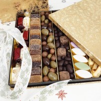 luxury christmas desserts gift box