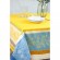 Nappe coton enduit rectangulaire Cédrat