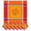 lemon napkins red color