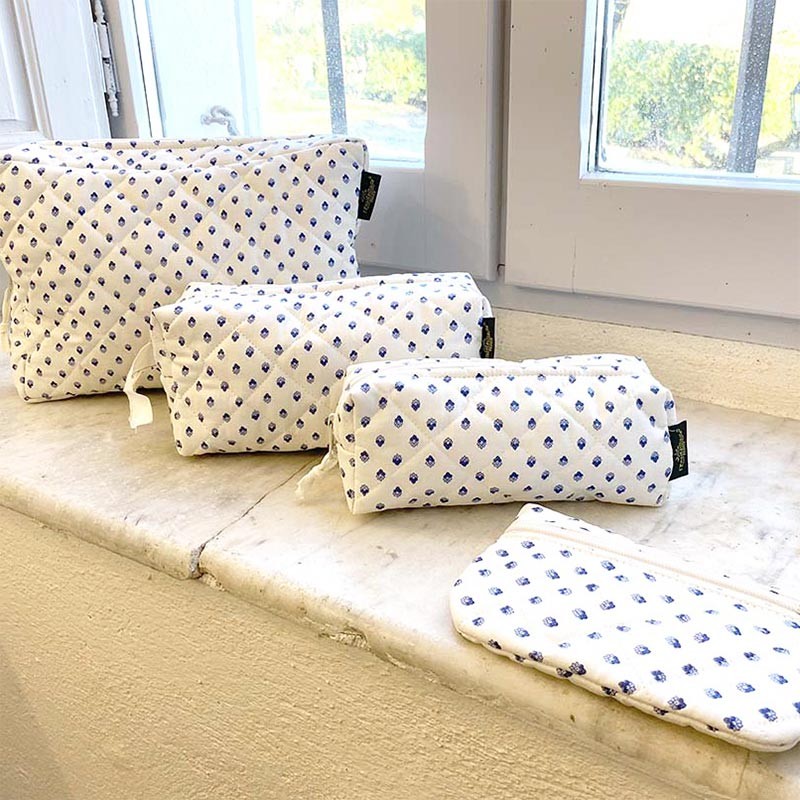Trousse maquillage matelassée collection Esterel
