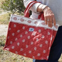 sac à main cabas femme en tissu