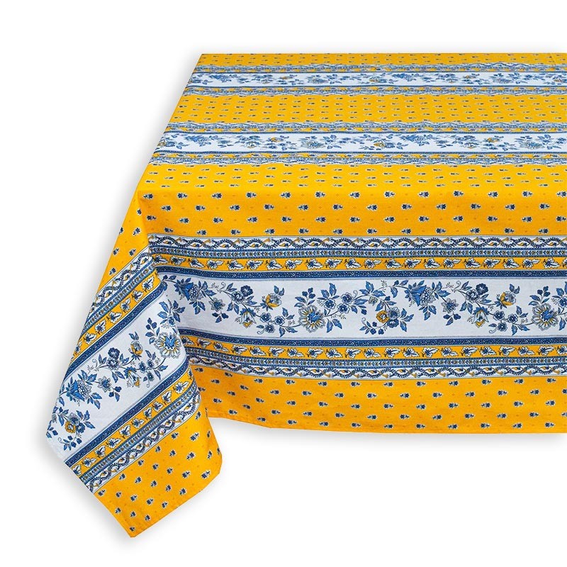Nappe anti tache rectangulaire provencale, Avignon rayure by Marat