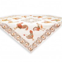 table deco - square table mat Jacquard woven