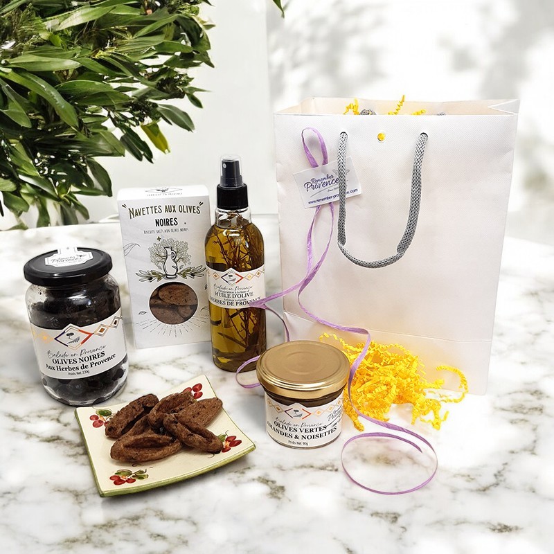 Olive oil present basket