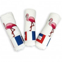 Kitchen dishcloths - Flamingo