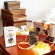 Provencal sweets and chocolate present basket Symphonie