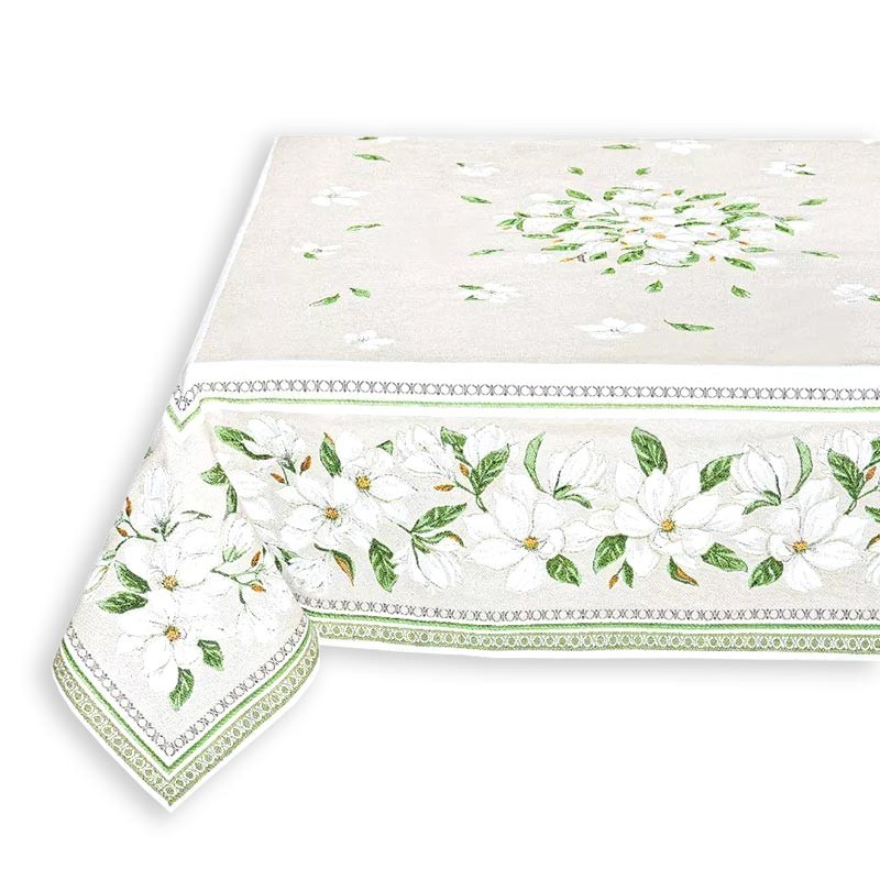 Plaid jacquard woven Magnolia