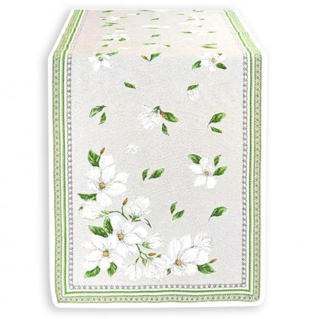 cream colored table runner - decorative items - home decor sets