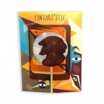 Lapin de Pâques en chocolat - petit cadeaux pour paques - cadeau de paques original