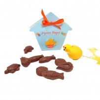 Little house box of French Easter chocolate