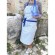 Oilcloth apron with pockets Esterel