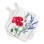 cute oven mitts and potholders in white color