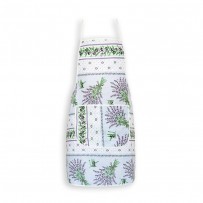 classic and cute kitchen aprons lavender pattern