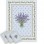 lavender tea towels - all cotton dish towels