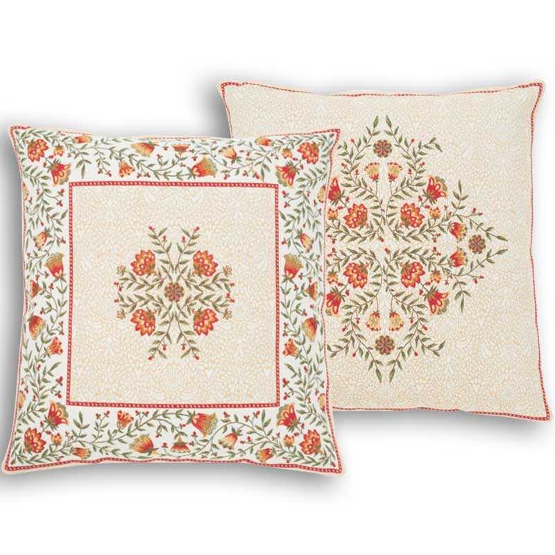 Housse de Coussin Jacquard Aubrac