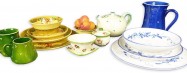 Hand painted crockery pottery from Provence & tableware dinner sets