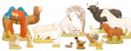 Animal figurines for christmas nativity set