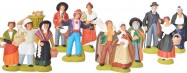 Ceramic nativity set and decor