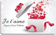
			                        			Carte cadeau Saint Valentin